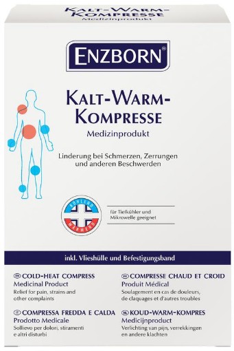Enzborn Koud-warm kompres 12x29cm 1st