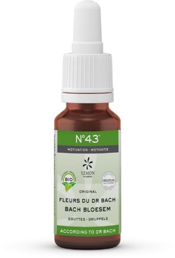 Bach bloesems mengeling 43 motivatie bio