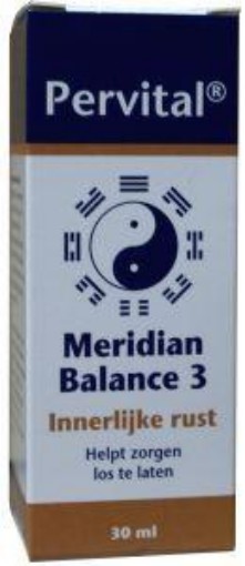 Pervital Meridian Balance 3 Innerlijke Rust 30 ml