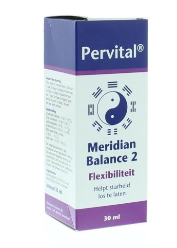 Pervital Meridian Balance 2 flexibiliteit 30 ml