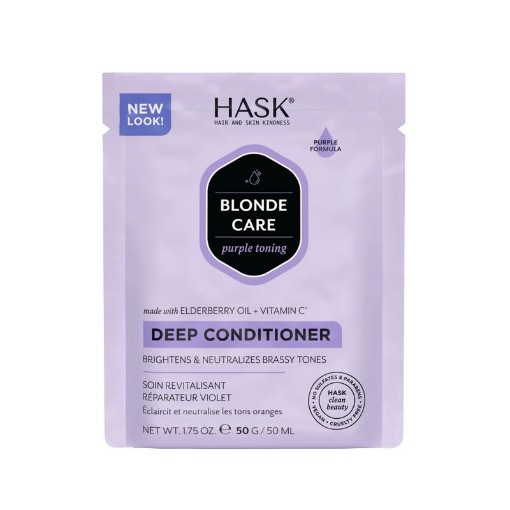Hask Blonde care conditioner purple deep 50g