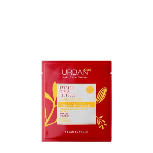 Urban Care Hibiscus & shea butter pre-wash hair mask 50ml