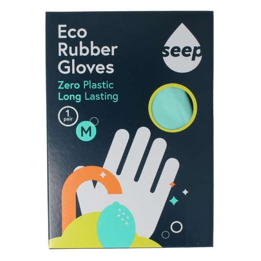 Seep Handschoen fairtrade rubber composteerbaar mt M 1paar