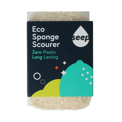 Seep Spons met luffa schuurspons composteerbaar 1st