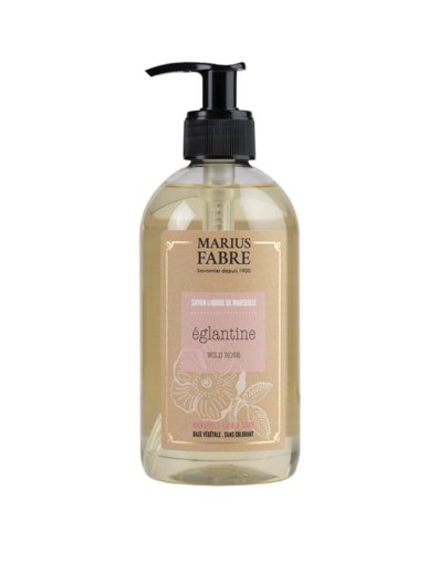Marius Fabre zeep wilde roos+pomp 400ml