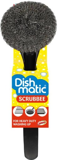 Dishmatic schrubbee staalborstel 1st