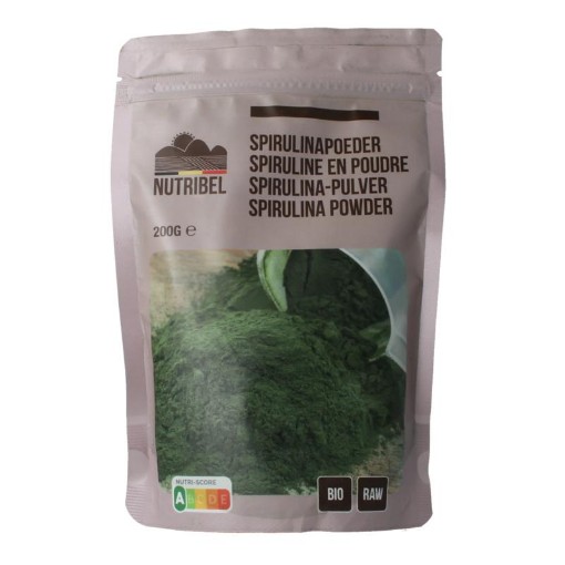Nutribel Spirulina poeder raw bio 200g