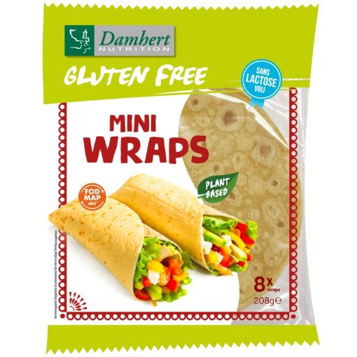 Damhert Mini wraps glutenvrij 120g