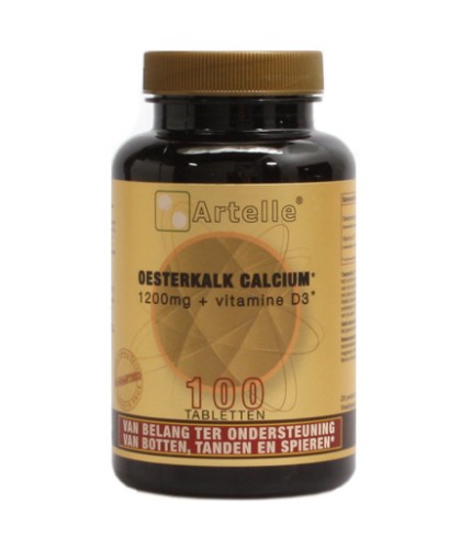 Oesterkalk 1200 mg, Calcium + Vit D3