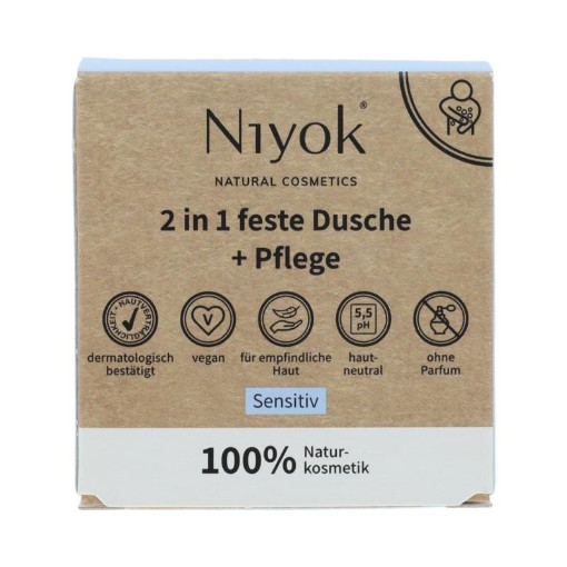 Niyok 2 in1 shower sensitive 80gr