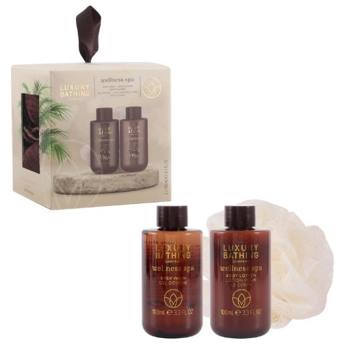 The Luxury Bathing Co Wellness Spa - Glamorous Glow 1set